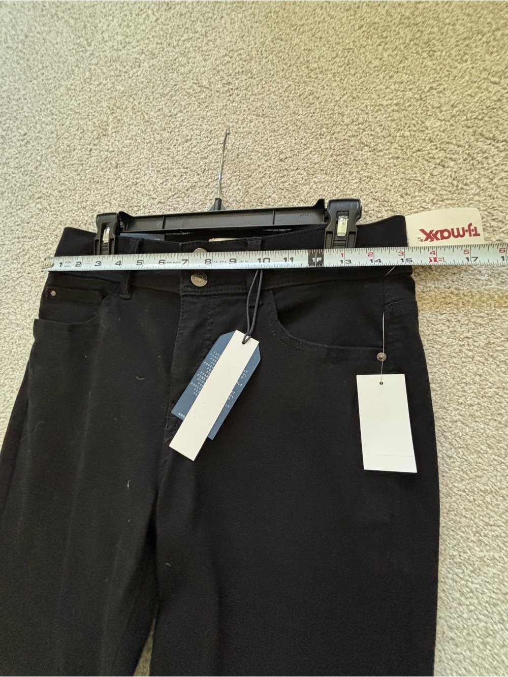 NWT Angels Forever Young High-Rise Black Skinny Jeans Size 10 - Picture 5 of 8